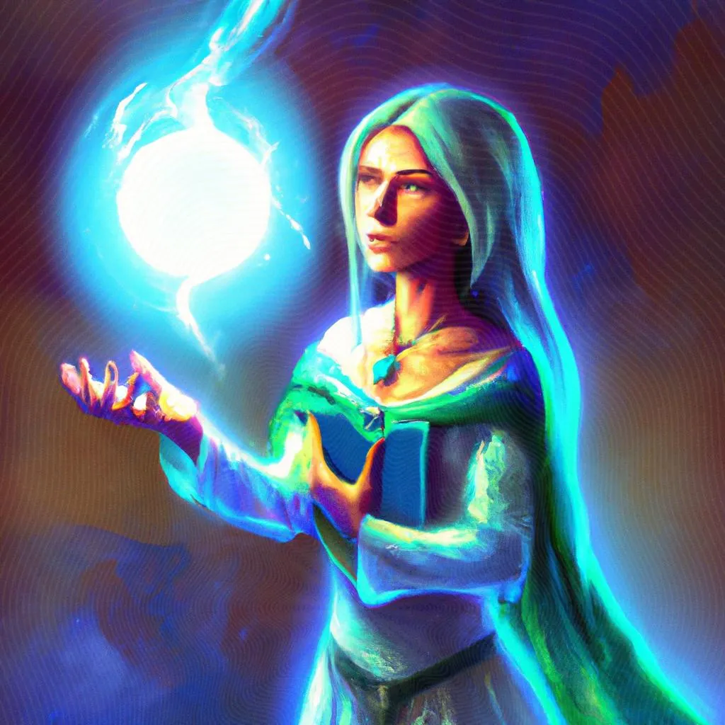 uma pintura a óleo sobre seara espirita reluz