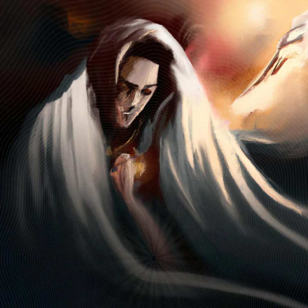 Sensação de Morte: A Compreensão Espiritual 2 uma gravura sobre sensação de morte espiritismo
