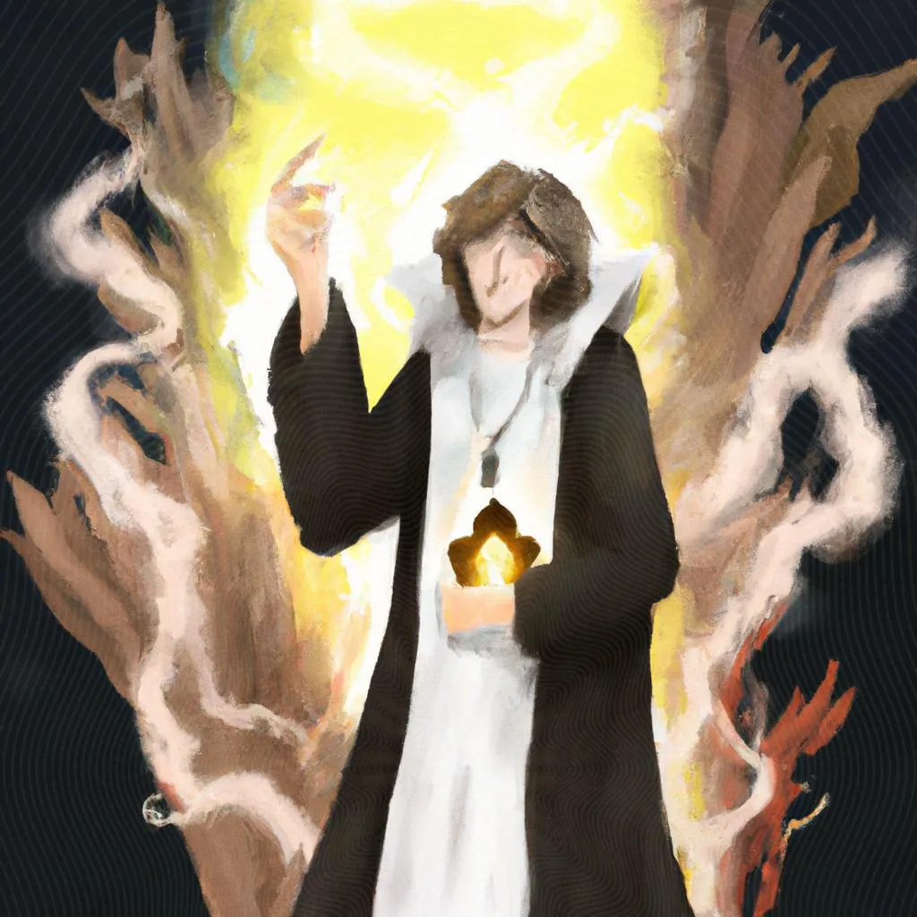 Sensação de Morte: A Compreensão Espiritual 3 uma pintura figurativa de sensação de morte espiritismo