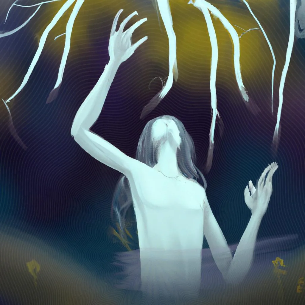 Sensação de Morte: A Compreensão Espiritual 4 uma ilustração realista de sensação de morte espiritismo