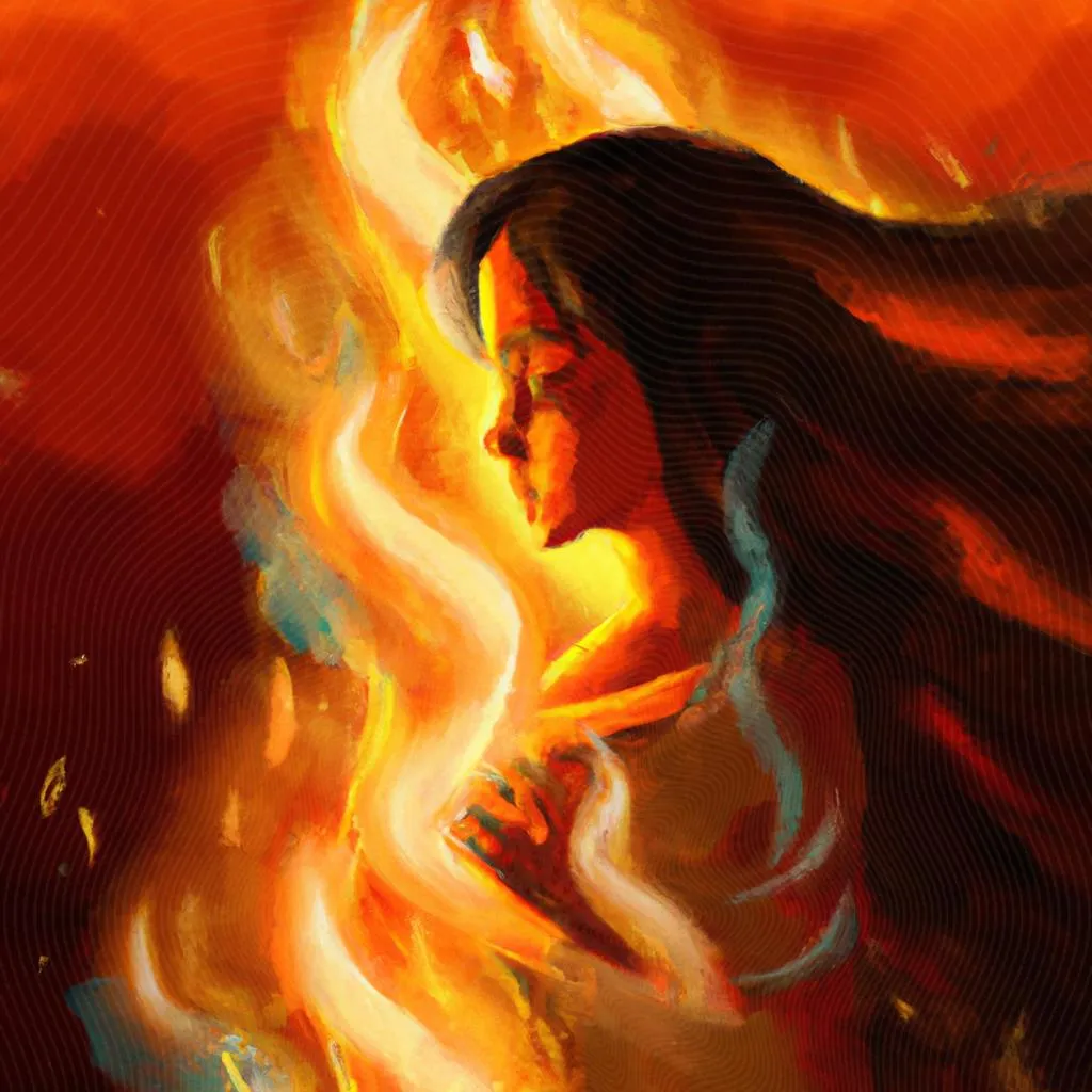 Sentir Cheiro de Queimado: Significado Espiritual e Místico 3 uma vista panorâmica ilustrada de sentir cheiro de queimado espiritismo