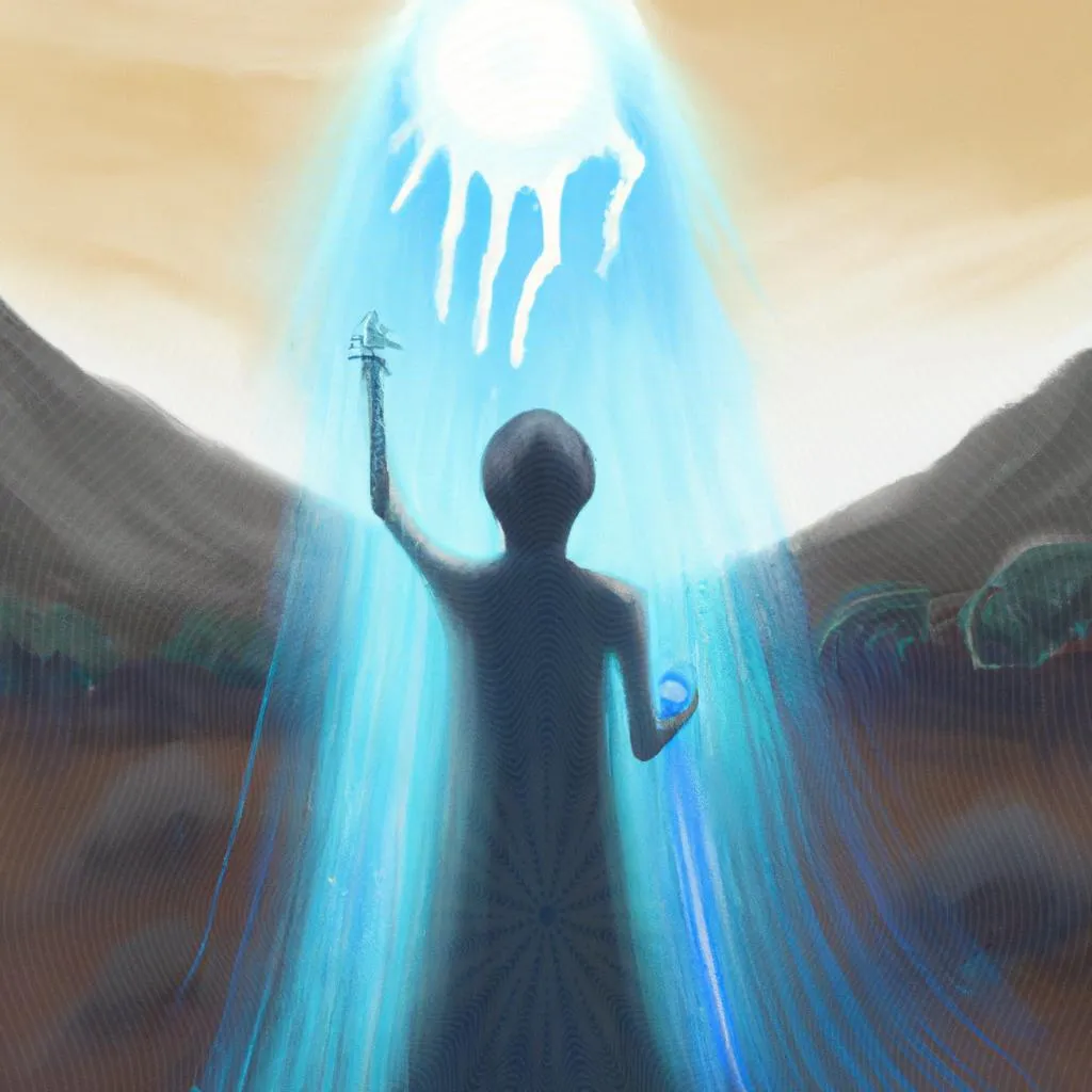 uma pintura a óleo sobre sentir raiva de uma pessoa do nada espiritismo