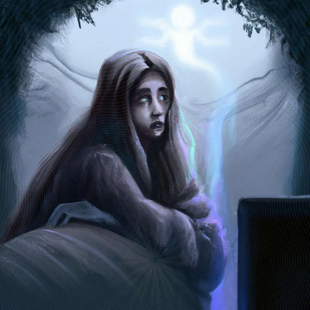uma vista panorâmica ilustrada de series espiritas netflix
