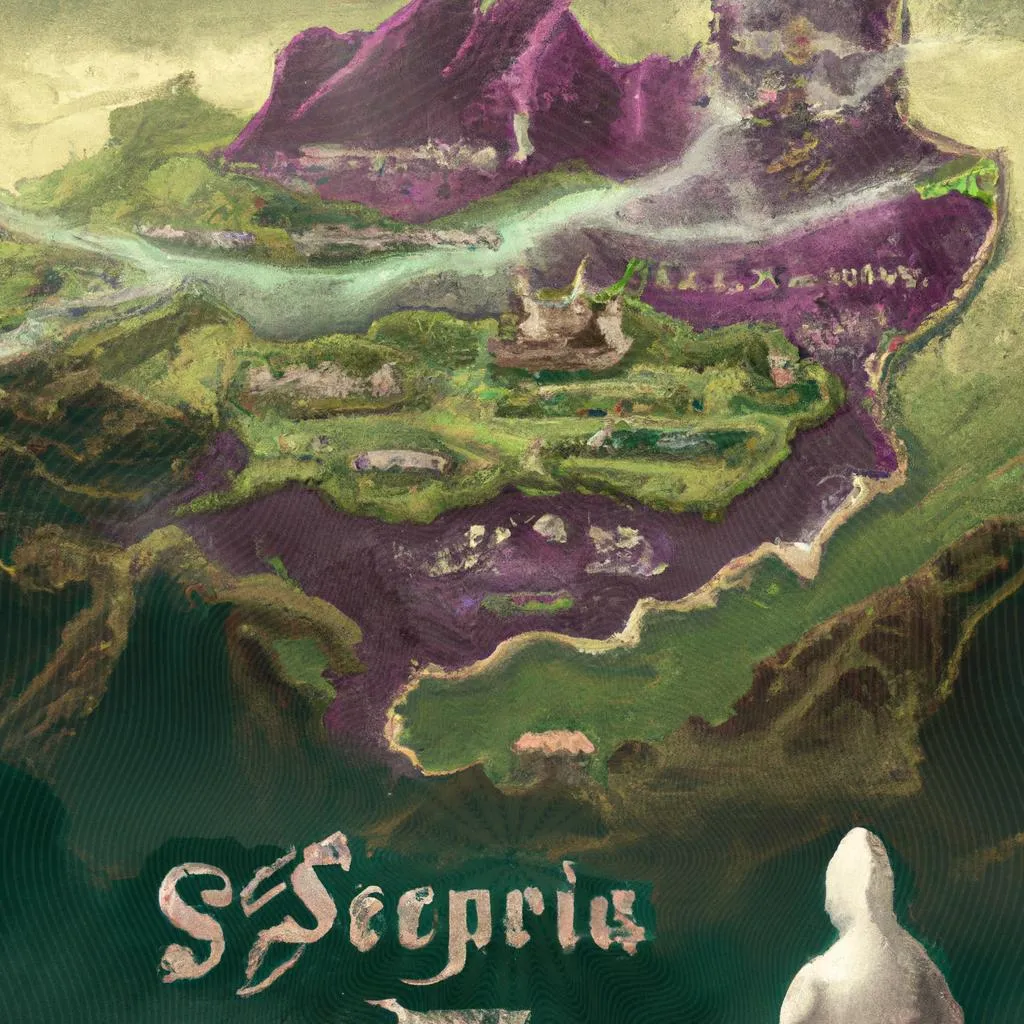 Desvende os mistérios da Serra Espírito Santo com nosso mapa sagrado 4 uma composição ilustrativa de serra espirito santo mapa