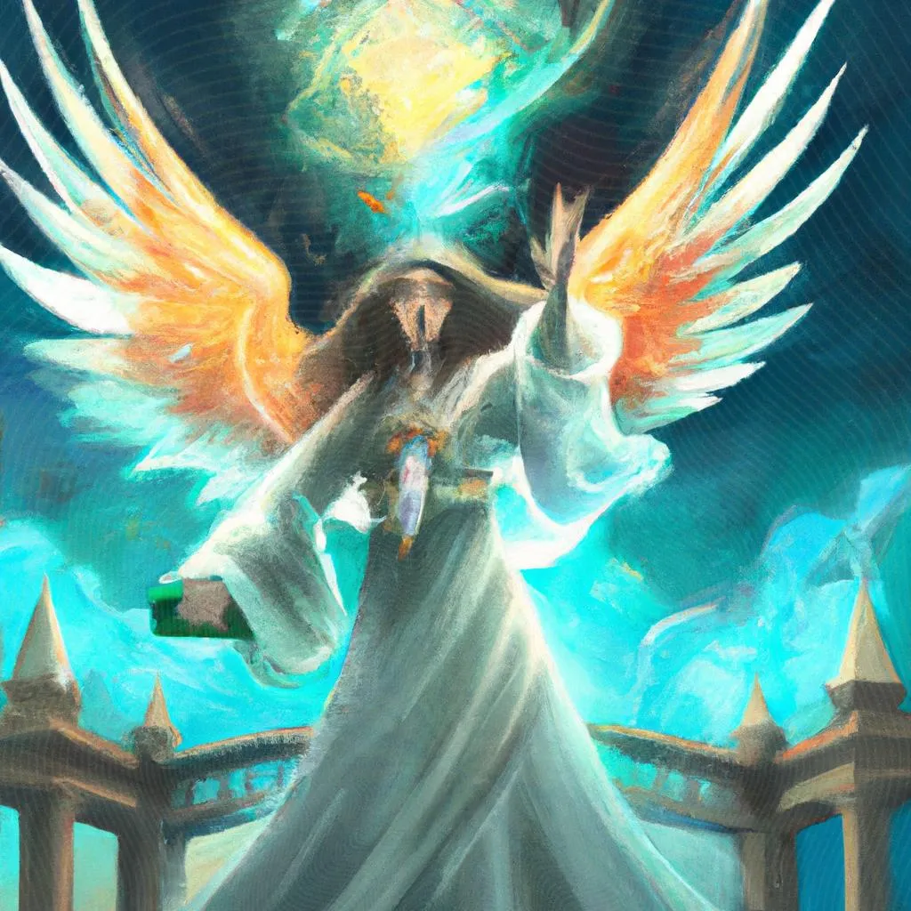uma imagem imaginária de sobre o espirito santo