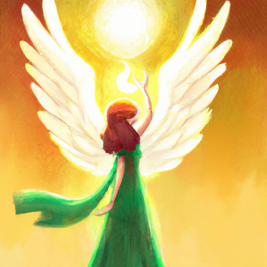 uma pintura a óleo sobre sobre o espirito santo