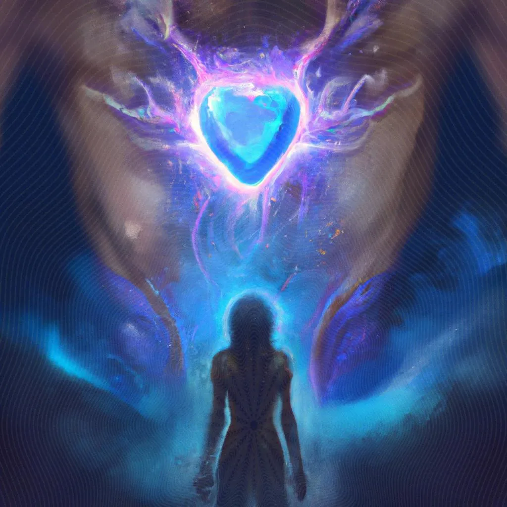 uma cena cinematográfica ilustrada de sonhar com espirito entrando no corpo