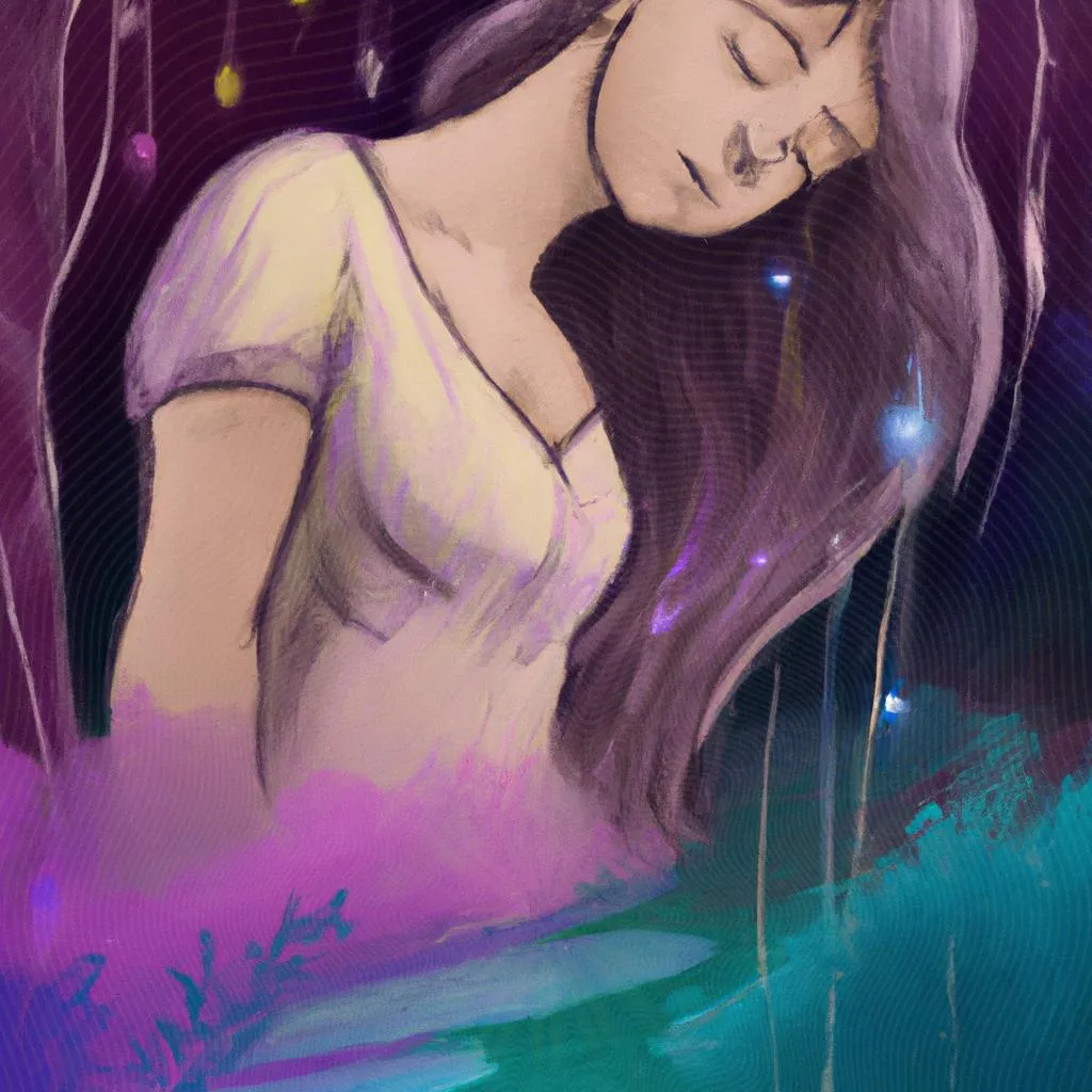 uma aquarela sobre sonhar com ex namorada segundo o espiritismo