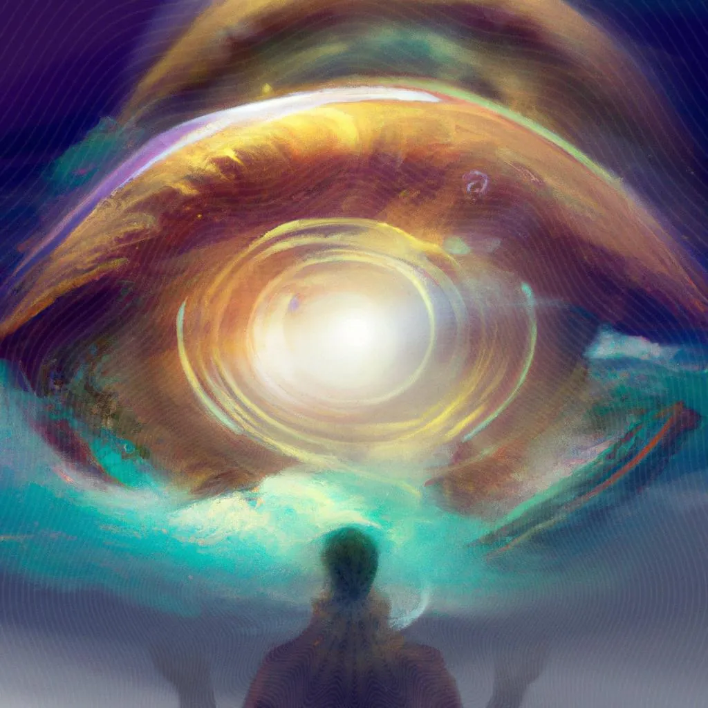um gráfico ilustrado de sonhos na visão espirita