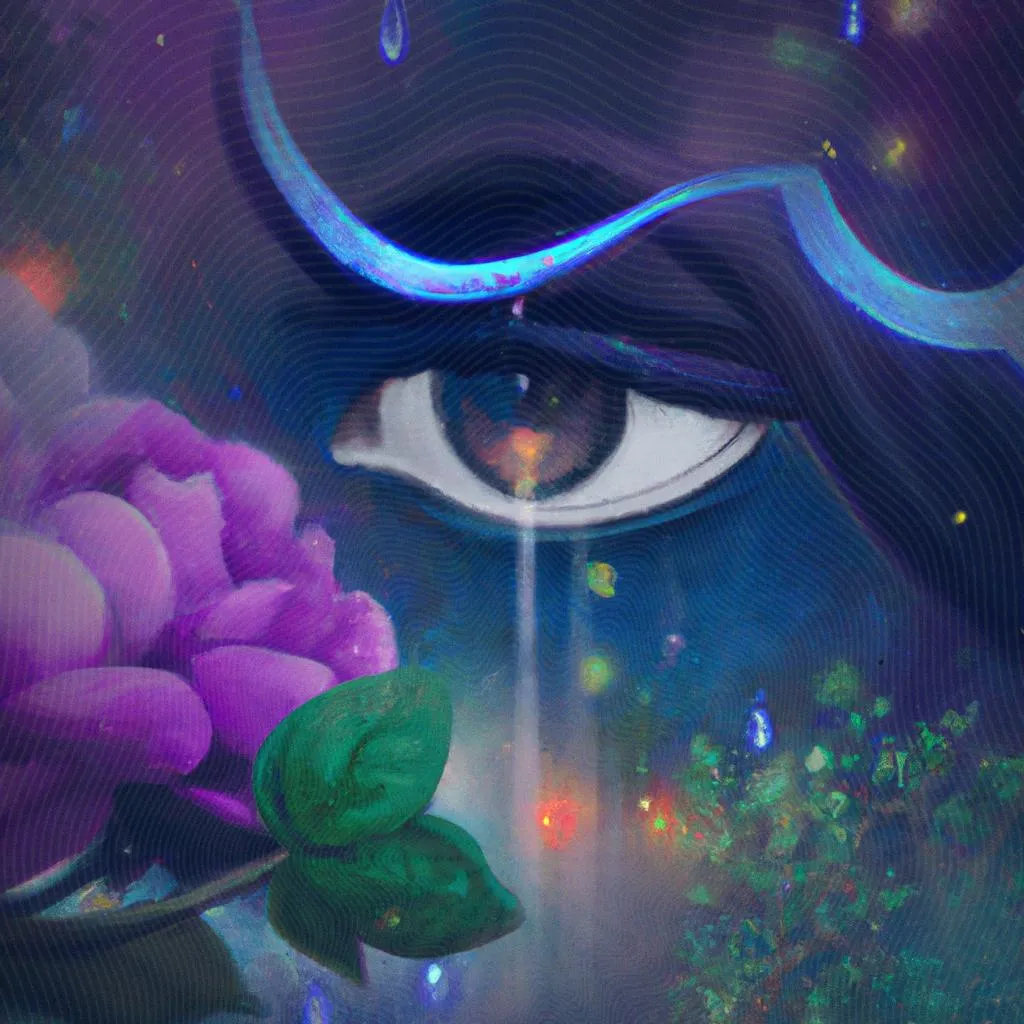 uma ilustração de sonhos na visão espirita