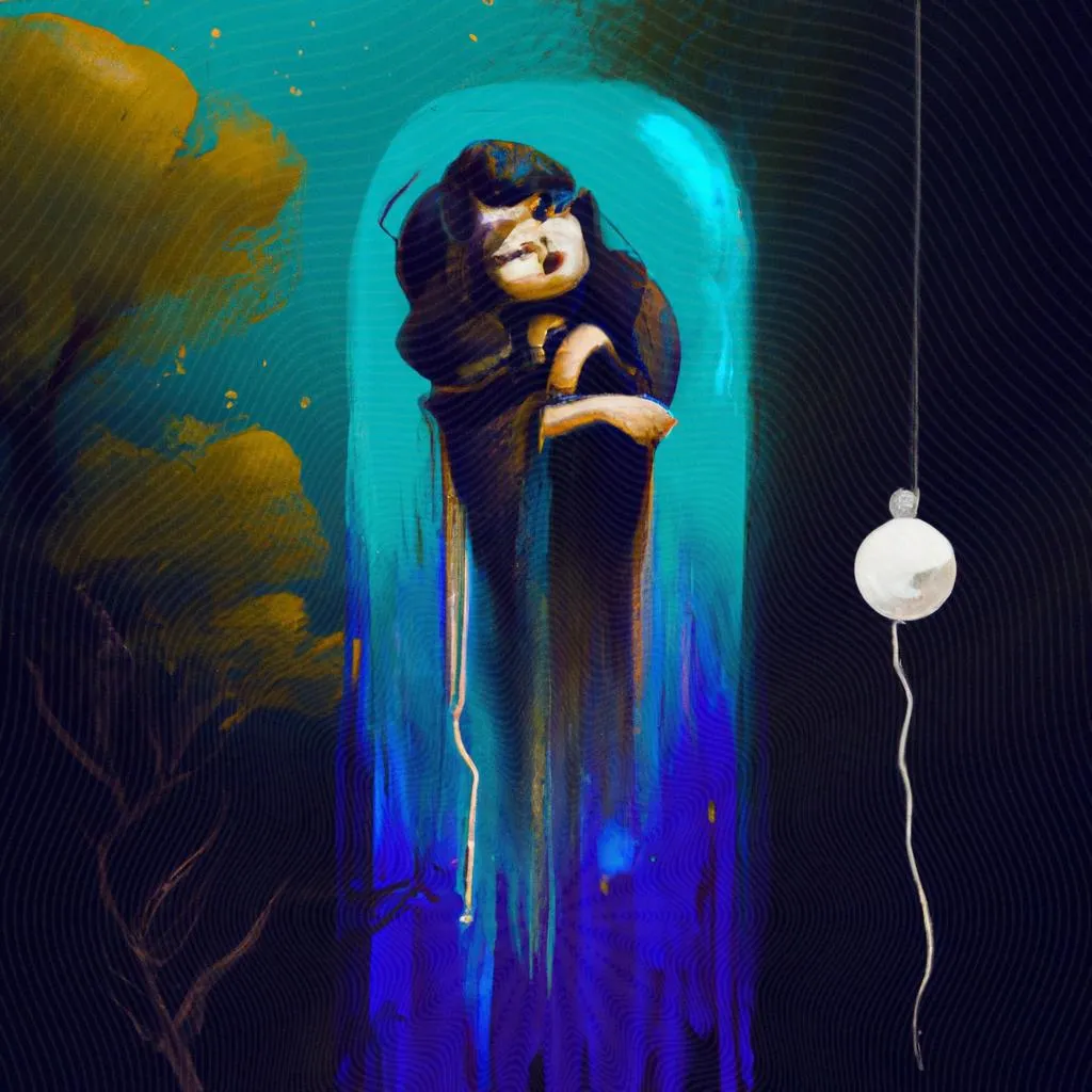 um contorno artístico de sonhos que parecem reais espiritismo