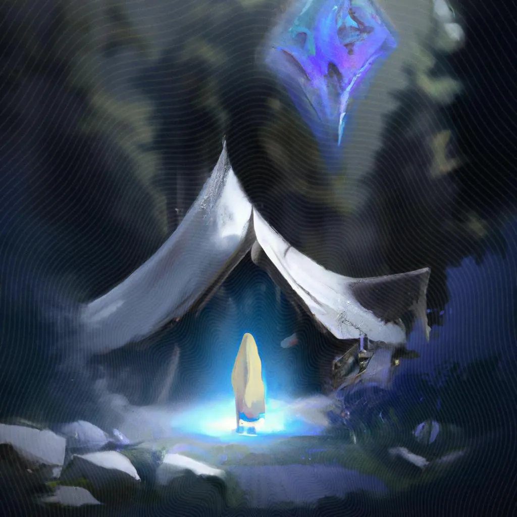  uma imagem gráfica sobre tenda espirita