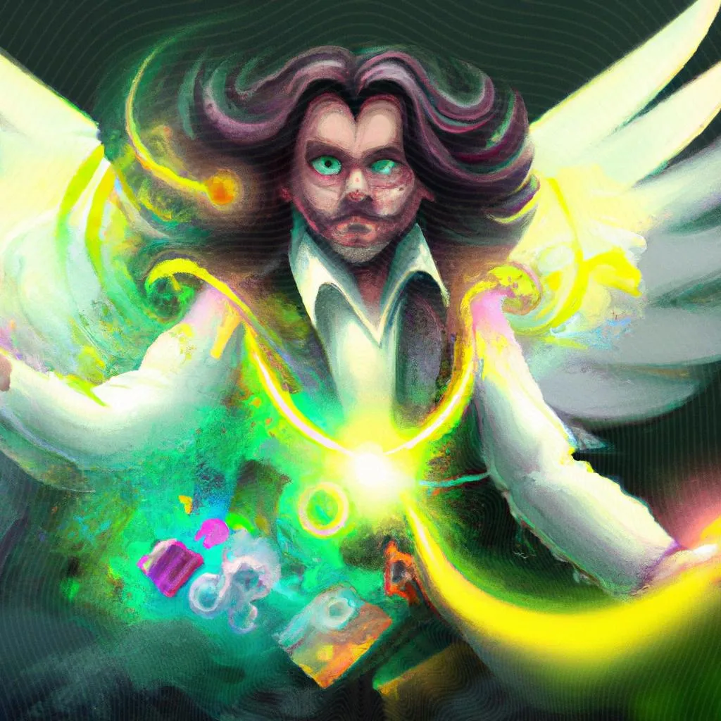 uma imagem digital de tony allysson espirito da verdade