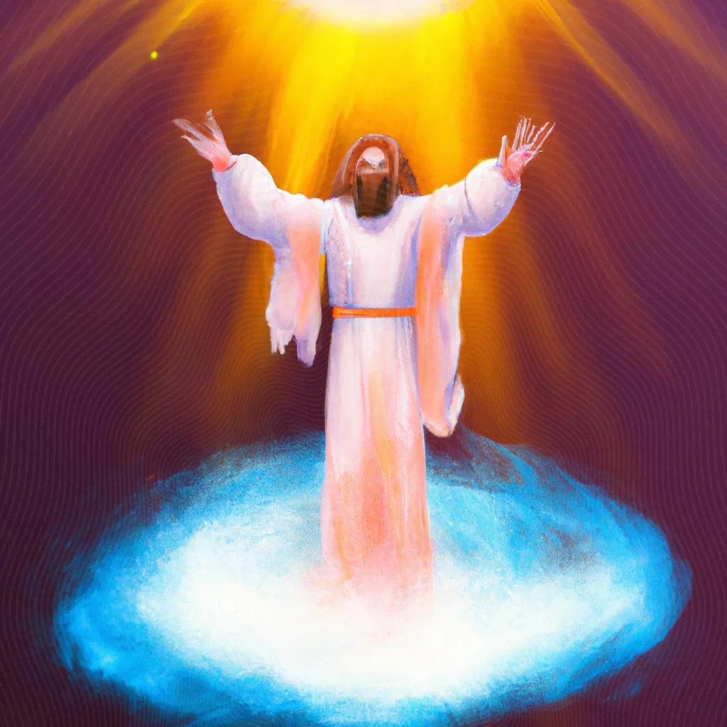 Transfiguração de Jesus: Revelações do Espiritismo. 2 uma arte gráfica sobre transfiguração de jesus espiritismo