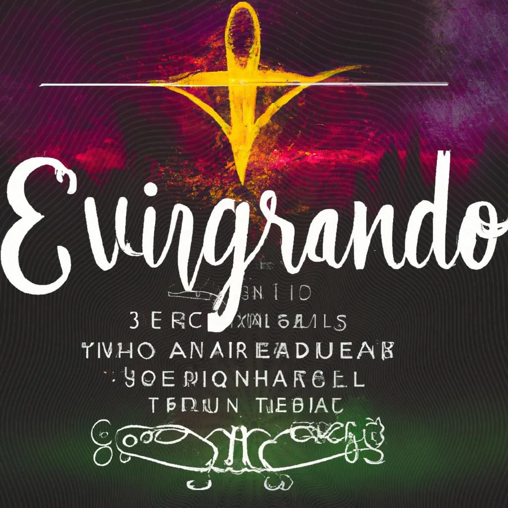 Desvendando os Mistérios do Trecho do Evangelho Segundo o Espiritismo 4 uma pintura a óleo sobre trecho do evangelho segundo o espiritismo