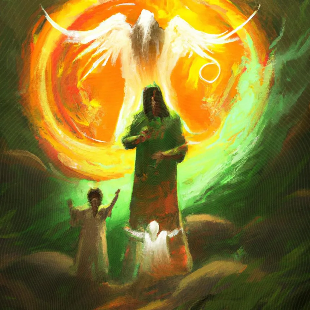 uma arte em gravura de trindade pai filho e espirito santo
