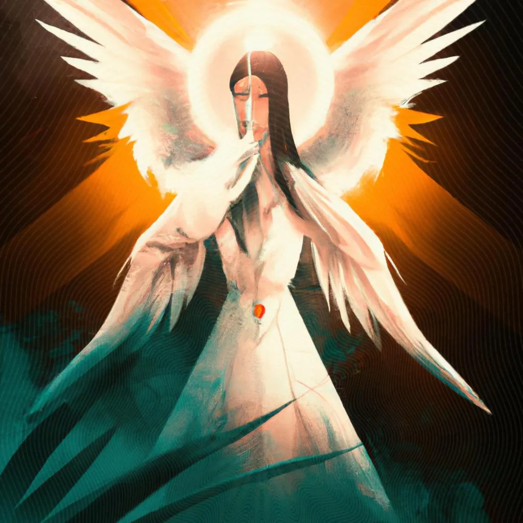 uma pintura figurativa de tudo sobre o espirito santo