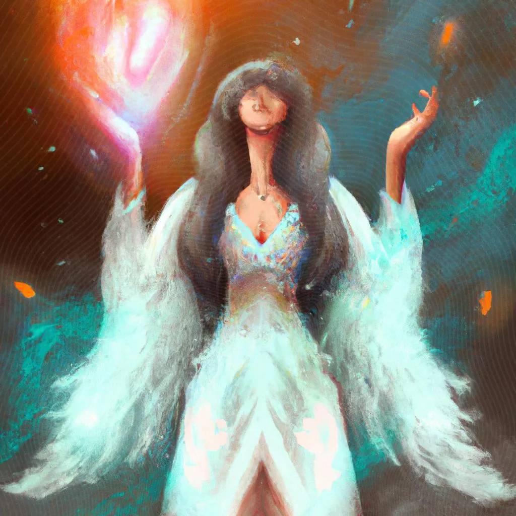 Entenda o que acontece quando um Espírito Baixa em Você 3 uma ilustração gráfica de um espirito baixou em mim
