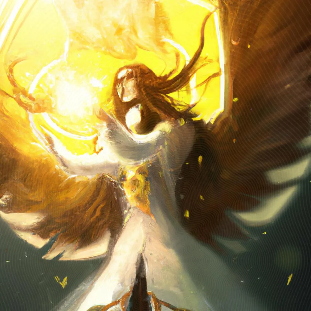 uma arte gráfica sobre unção do espirito santo