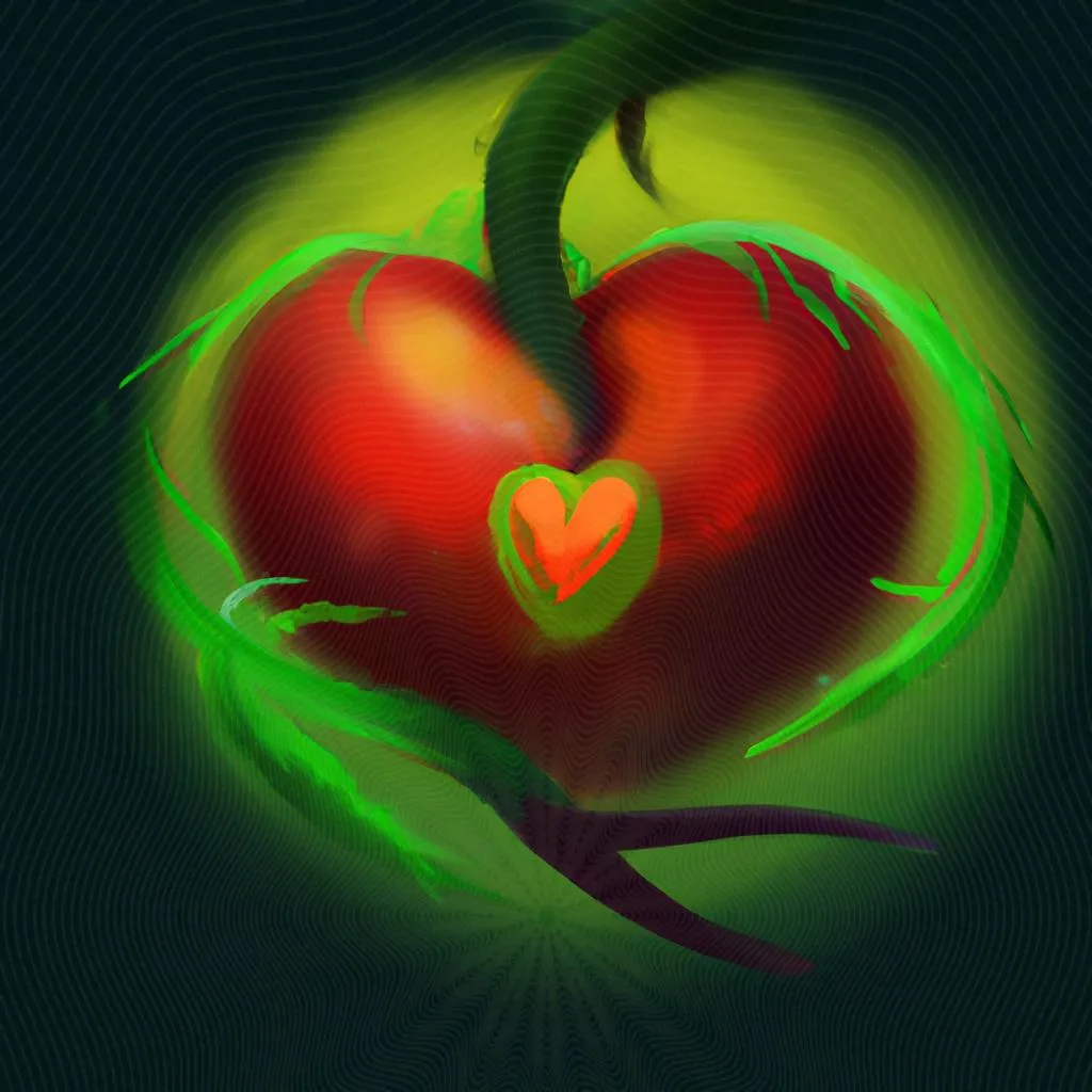 uma imagem imaginária de versiculo fruto do espirito
