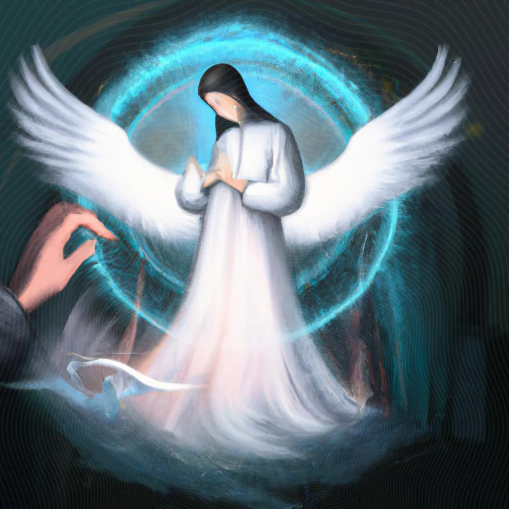uma cena ilustrada de versiculo que fala do espirito santo