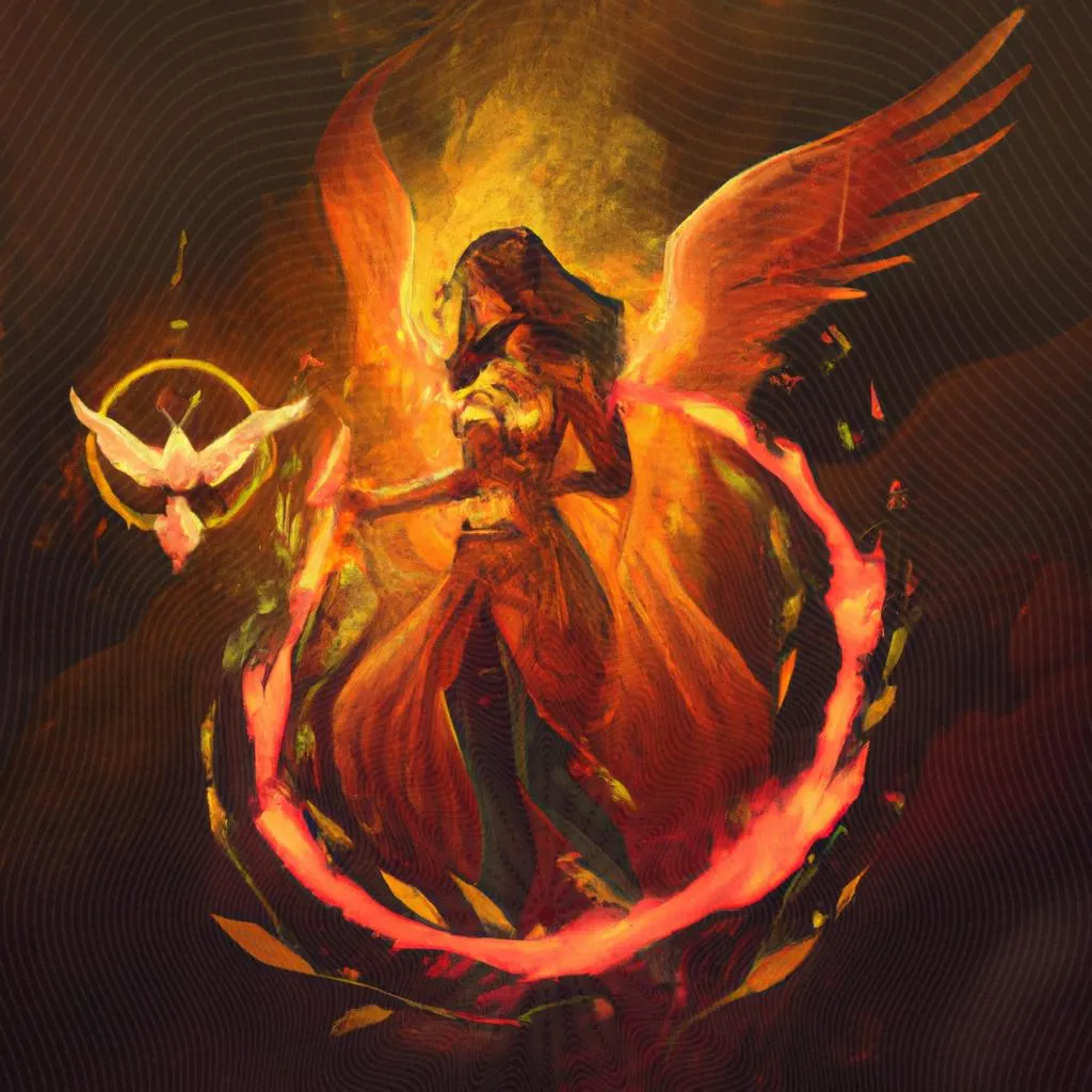 Versículos repletos do Espírito Santo: desvende seus mistérios! 4 uma obra de arte ilustrativa de versiculos cheios do espirito santo