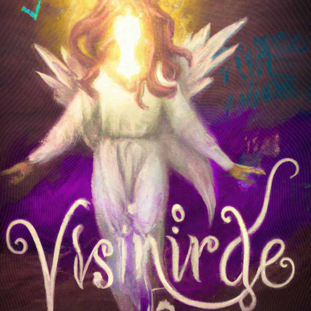 uma representação visual de vinde espirito santo letra