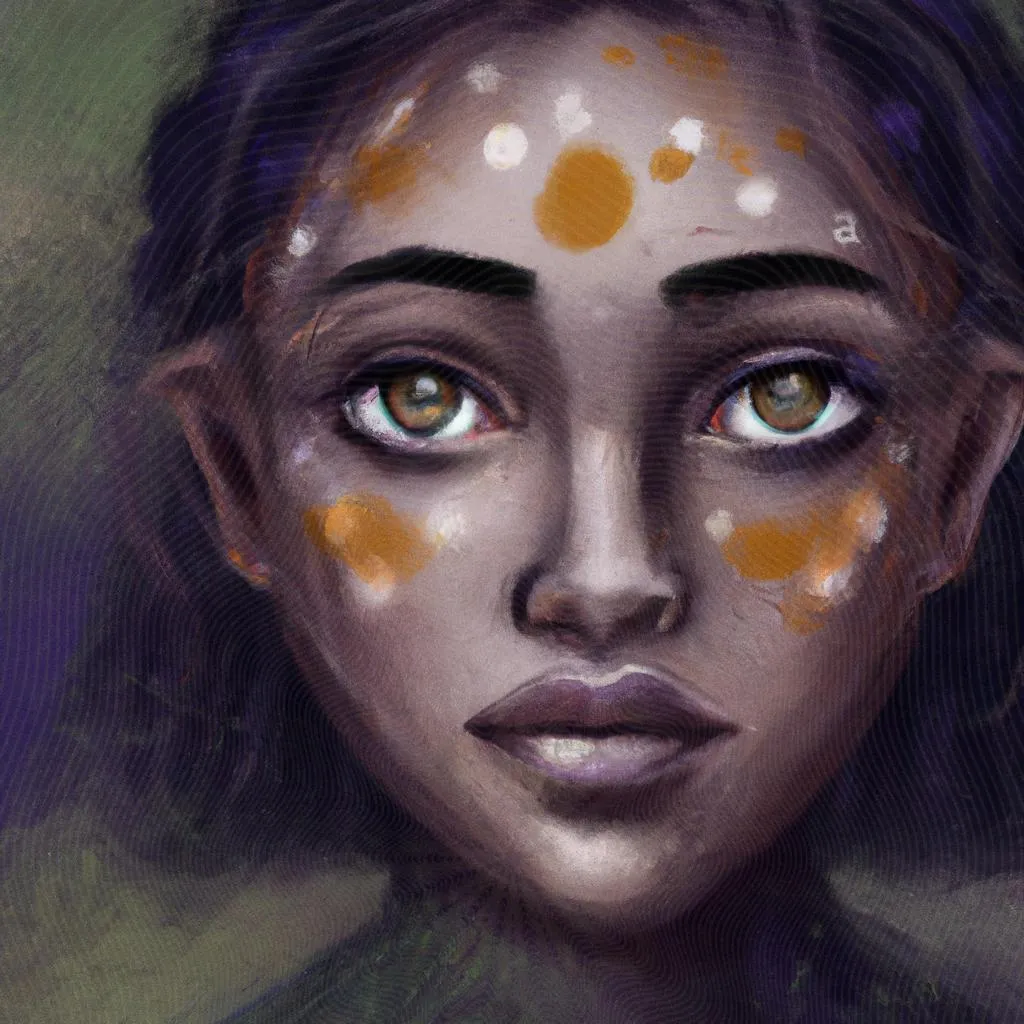 Vitiligo e Espiritismo: Desvendando a Relação Oculta 3 uma imagem simbólica de vitiligo espiritismo