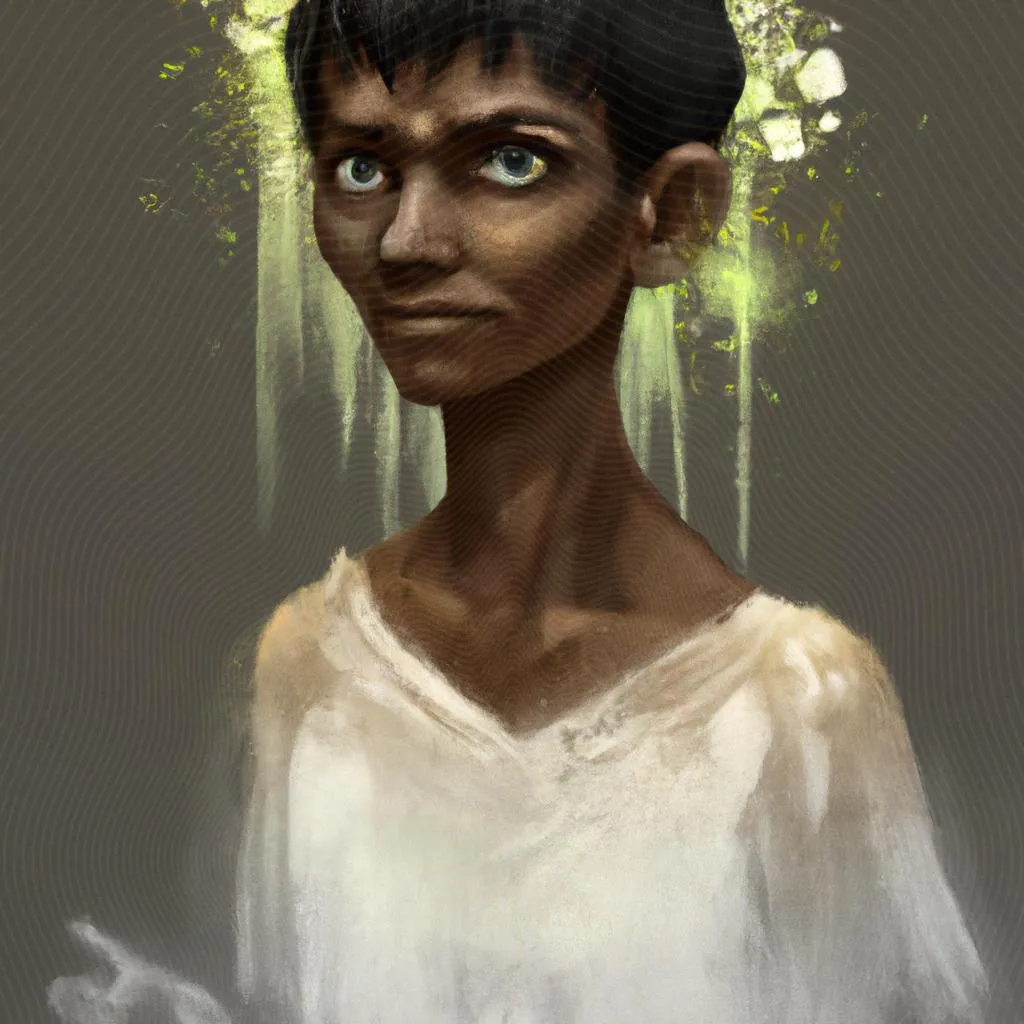 Vitiligo e Espiritismo: Desvendando a Relação Oculta 4 uma obra de arte ilustrativa de vitiligo espiritismo