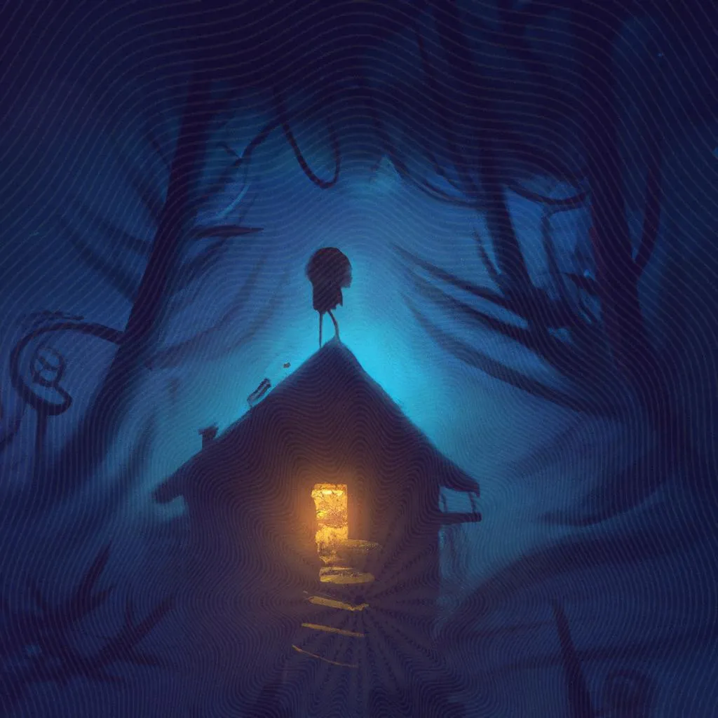 uma imagem em 3D de where did you sleep last night significado