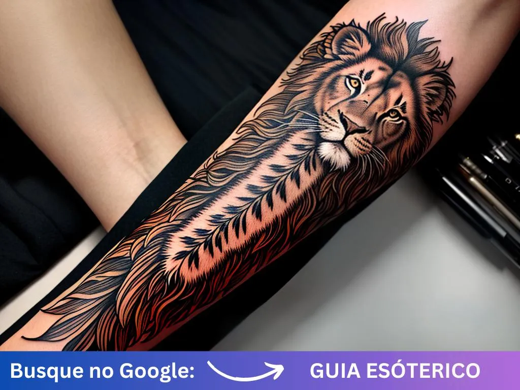 Desvendando o Mistério: Significado da Tatuagem de um Leão 2 Dicas qual o significado da tatuagem de um leao