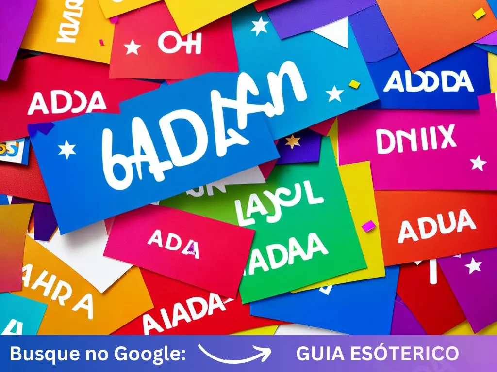 ADA: Descubra o Poder e Significado deste Nome 2 Dicas qual o significado do nome ada