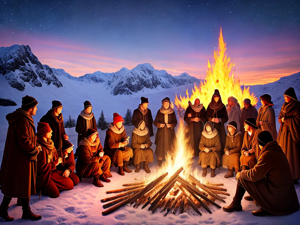 Fotos Celebracoes do Solsticio de Inverno Significados e Rituais