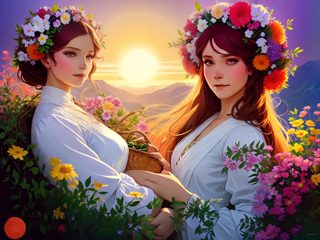 Fotos deusa ostara celebrar equinocio primavera