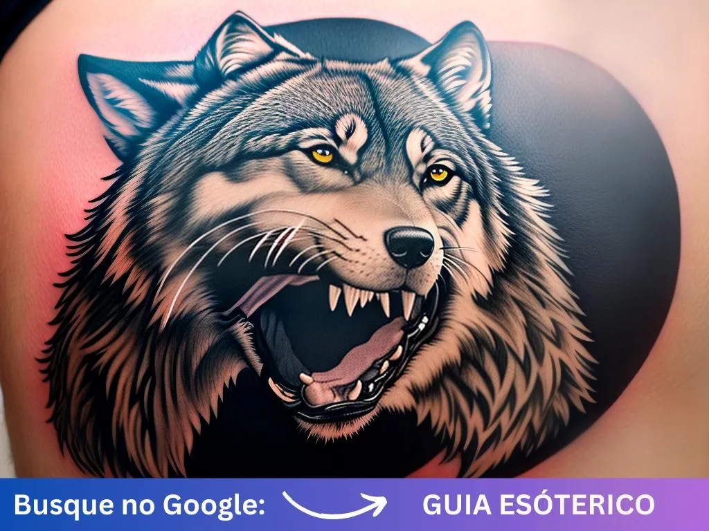 Fotos qual e o significado da tatuagem de lobo