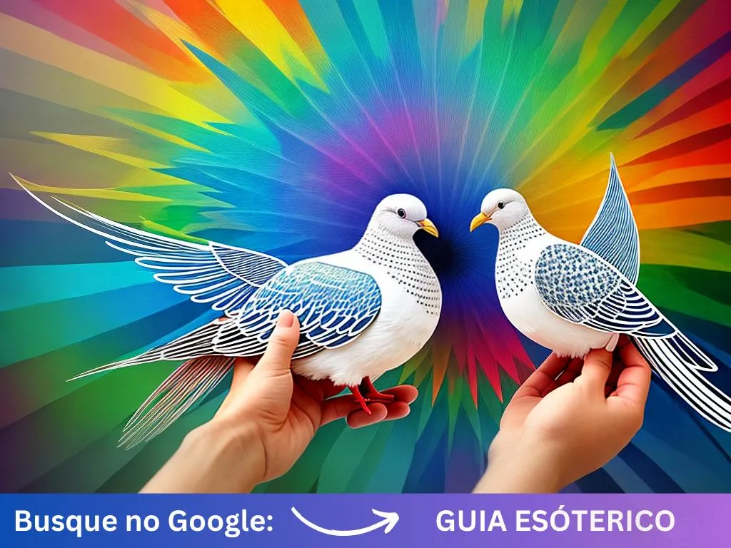 Ideias como fazer o divino espirito santo de papel