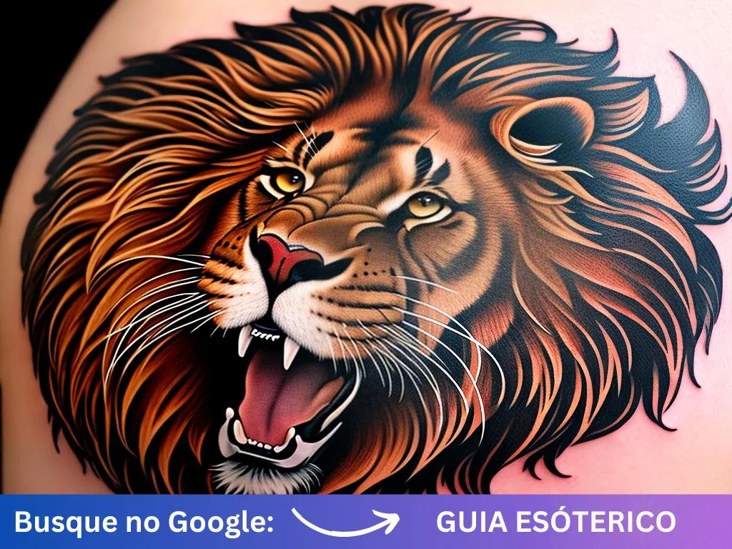 Desvendando o Mistério: Significado da Tatuagem de um Leão 3 Ideias qual o significado da tatuagem de um leao