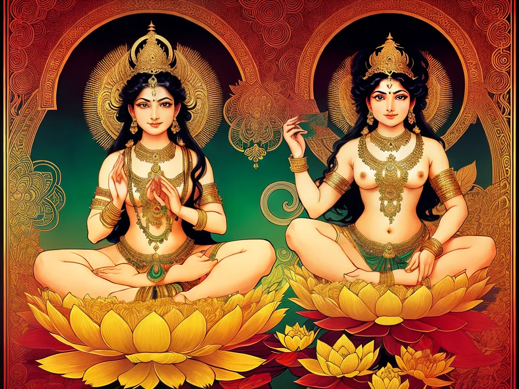 Imagens Desvendando o Poder de Lakshmi Prosperidade para Todos