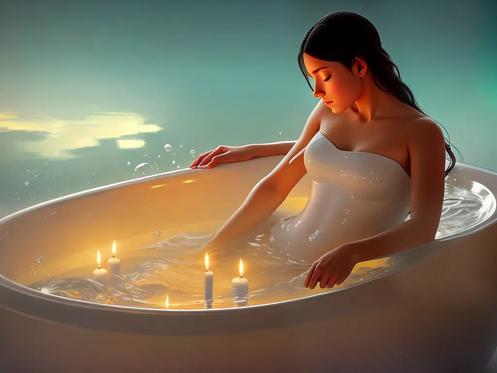 Banho Terapêutico: Potencialize seus Benefícios 2 Imagens banho terapeutico maximizando efeitos