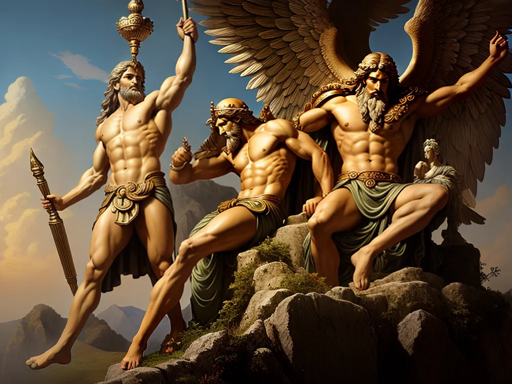 Desvendando a Mitologia Grega: Origens Divinas 2 Imagens historia dos deuses gregos conheca a origem da mitologia