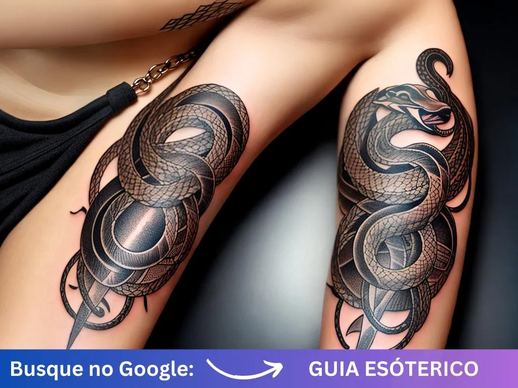 Desvendando o Mistério da Tatuagem de Cobra 4 Imagens o significado da tatuagem de cobra