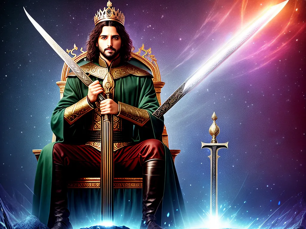 Interpretando O Rei De Espadas No Tarot