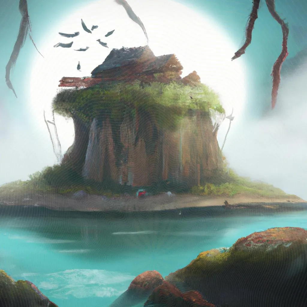 um gráfico ilustrado de a ilha dos espiritos camilla lackberg