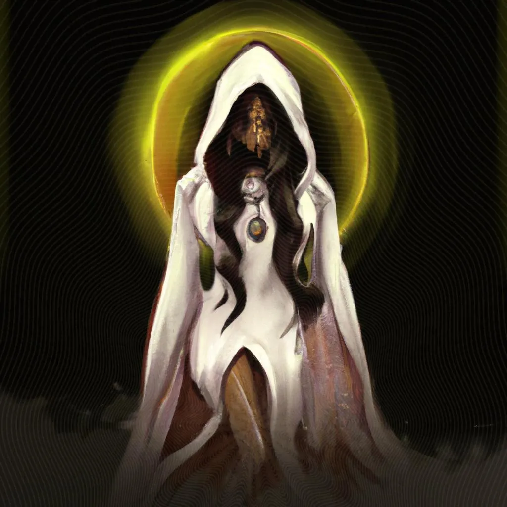 Arrepios na Nuca: Descubra o Significado Espiritual 3 uma pintura figurativa de arrepios na nuca espiritismo