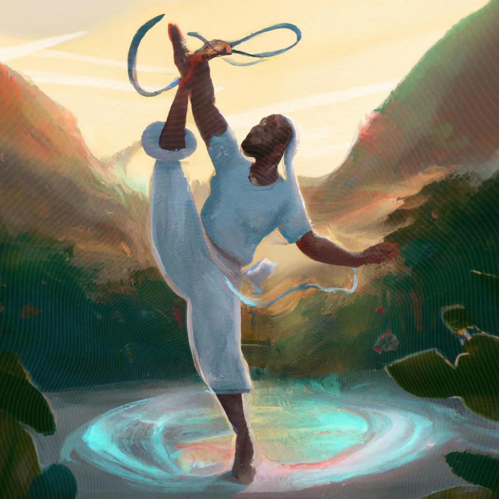 Capoeira no Espírito Santo: A Dança do Mistério e da Espiritualidade 2 uma composição ilustrativa de capoeira no espirito santo
