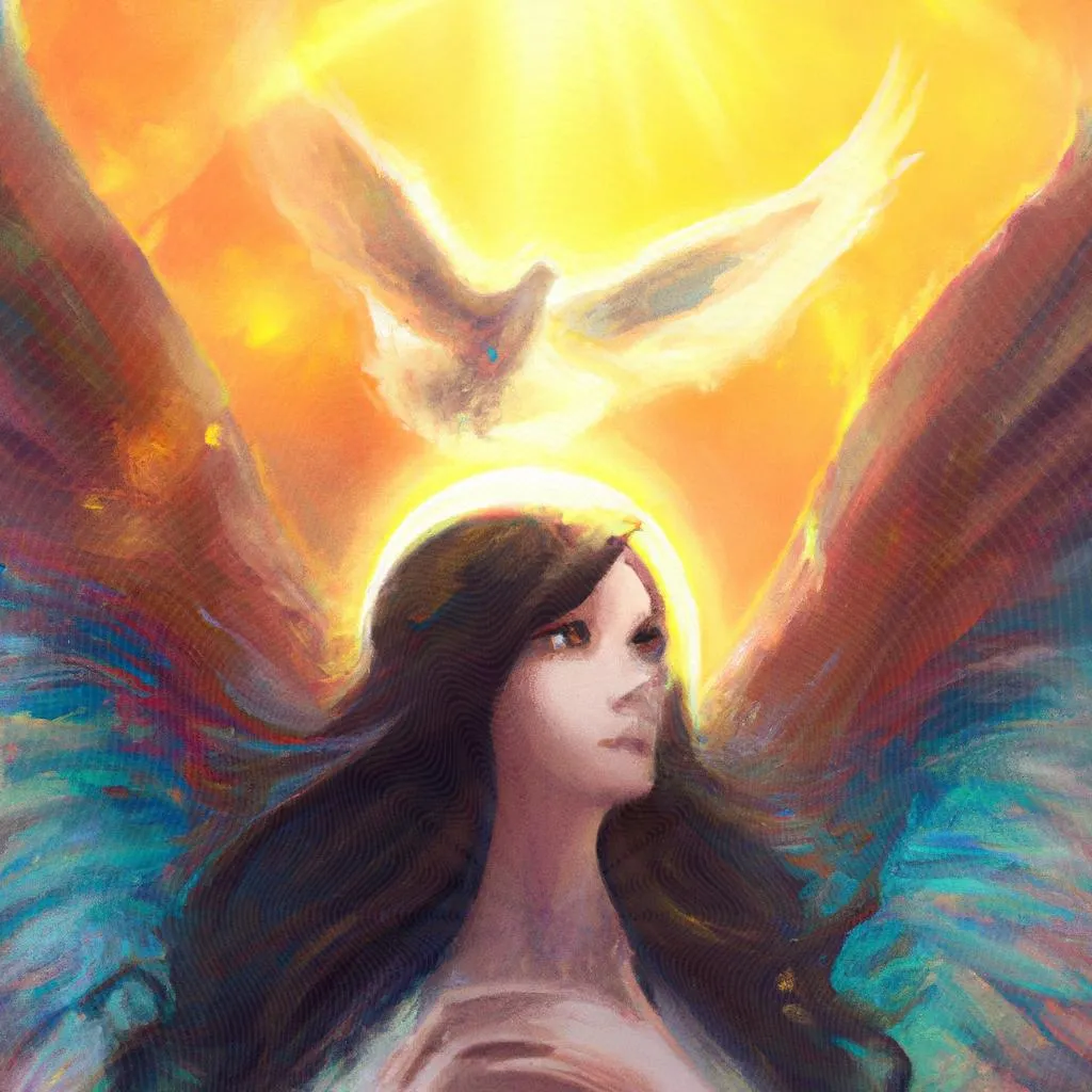 Descubra como o Espírito Santo pode interceder por você agora mesmo! 2 uma escultura ilustrada de como o espirito santo intercede por nós