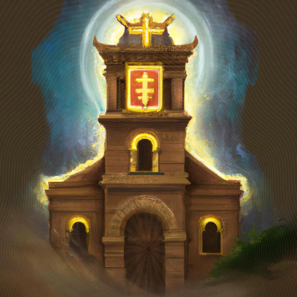 Dom do Espírito Santo: A Fortaleza Divina que Transforma! 4 uma escultura ilustrada de dom do espirito santo fortaleza