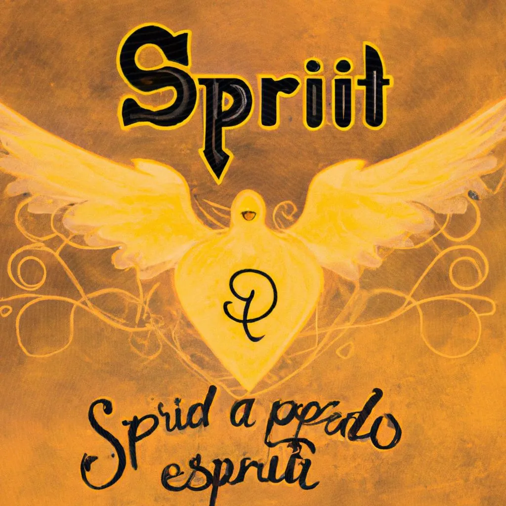 Espirito Santo: Letras de Cuidado e Proteção 4 um design visual de espirito santo cuida de mim letra