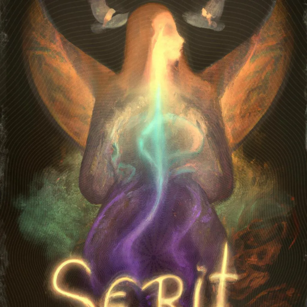 Espirito Santo em mim: a letra que revela o significado 3 uma escultura ilustrada de espirito santo mora em mim letra