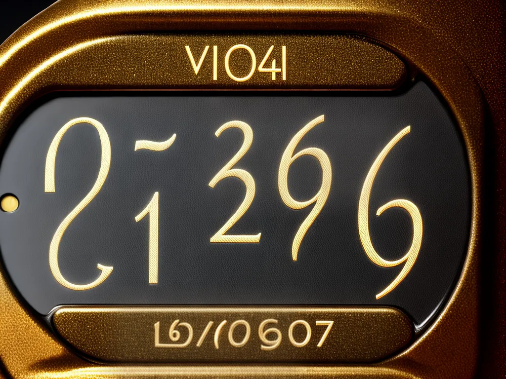 fotografia Decifrando a Numerologia das Placas de Veiculos
